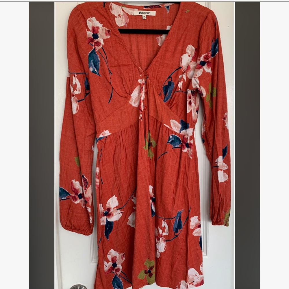 Rip curl long sleeve dress